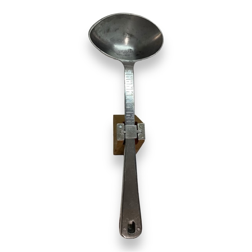 Vintage Viking Importrade Aluminum‎ Sliding Measuring Laddle Spoon Original Box!